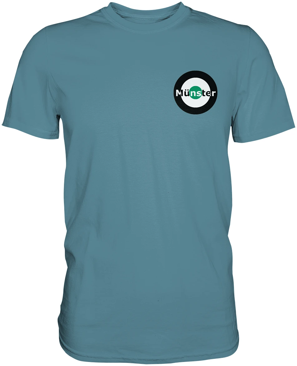 Münster Fan-T-Shirt Kokarde klein "Münster" - Premium Shirt Münster Fan-T-Shirt Kokarde klein "Münster" - Premium Shirt