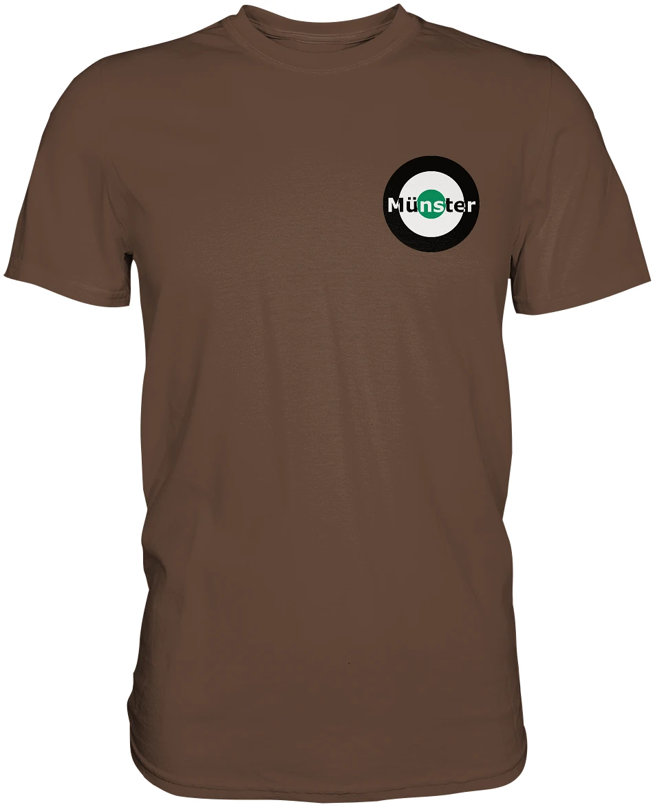 Münster Fan-T-Shirt Kokarde klein "Münster" - Premium Shirt Münster Fan-T-Shirt Kokarde klein "Münster" - Premium Shirt