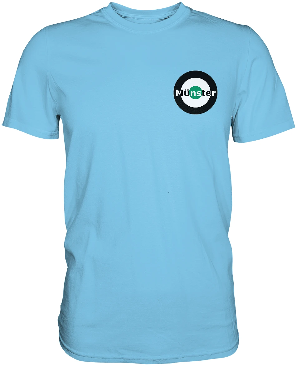 Münster Fan-T-Shirt Kokarde klein "Münster" - Premium Shirt Münster Fan-T-Shirt Kokarde klein "Münster" - Premium Shirt