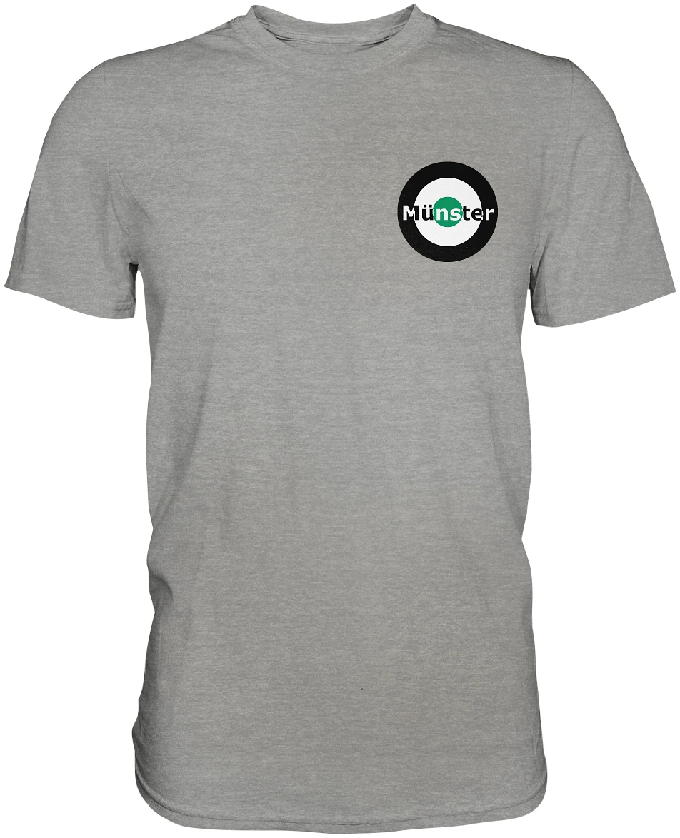 Münster Fan-T-Shirt Kokarde klein "Münster" - Premium Shirt Münster Fan-T-Shirt Kokarde klein "Münster" - Premium Shirt