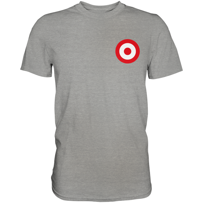 Düsseldorf Fan-T-Shirt Kokarde klein - Premium Shirt