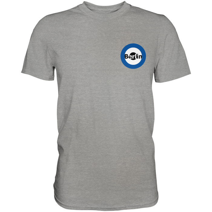 Berlin Fan T-Shirt Kokarde klein "Berlin" - Premium Shirt