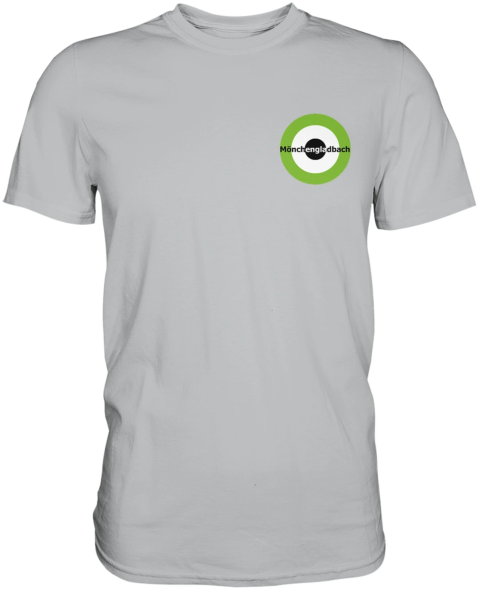 Mönchengladbach Fan-T-Shirt Kokarde klein "Mönchengladbach" - Premium Shirt Mönchengladbach Fan-T-Shirt Kokarde klein "Mönchengladbach" - Premium Shirt