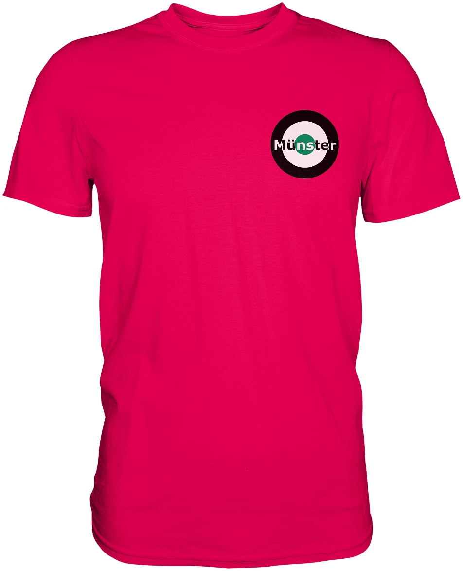 Münster Fan-T-Shirt Kokarde klein "Münster" - Premium Shirt Münster Fan-T-Shirt Kokarde klein "Münster" - Premium Shirt