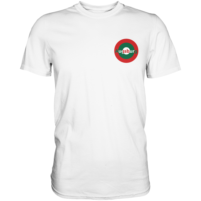 Augsburg Fan-T-Shirt Kokarde klein "Augsburg" - Premium Shirt