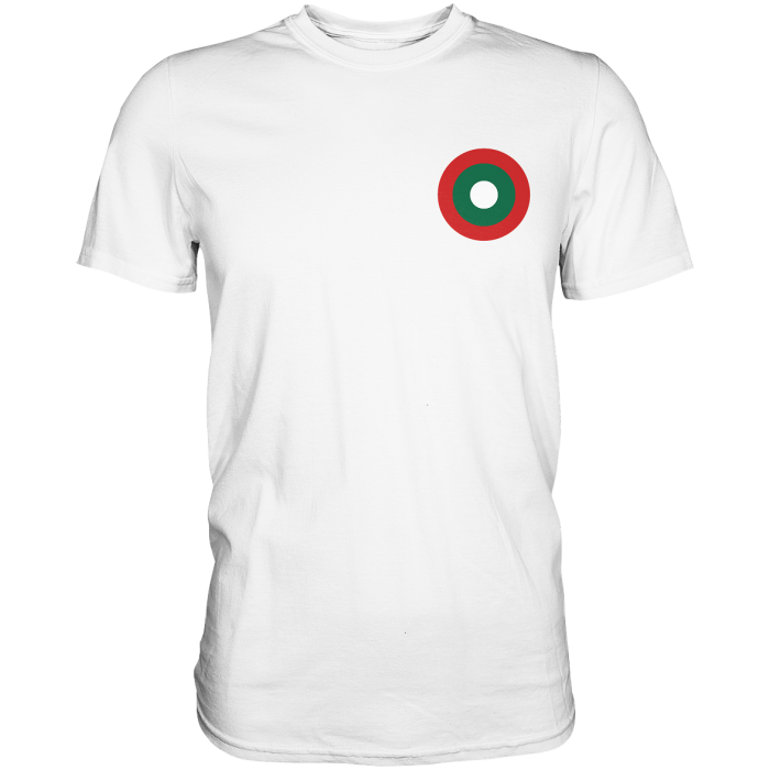 Augsburg Fan-T-Shirt Kokarde klein - Premium Shirt