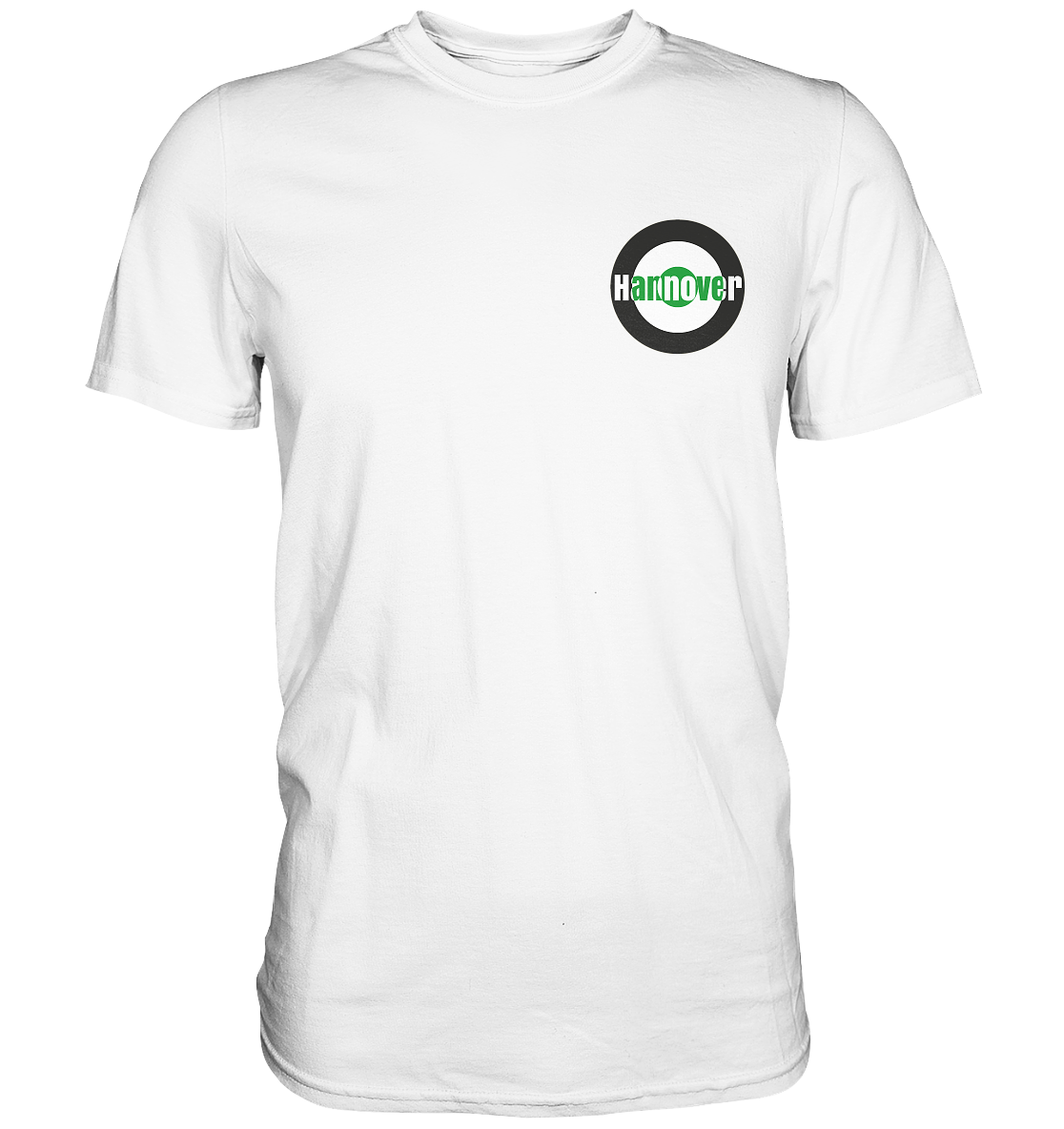 Hannover Fan-T-Shirt Kokarde klein "Hannover" - Premium Shirt Hannover Fan-T-Shirt Kokarde klein "Hannover" - Premium Shirt