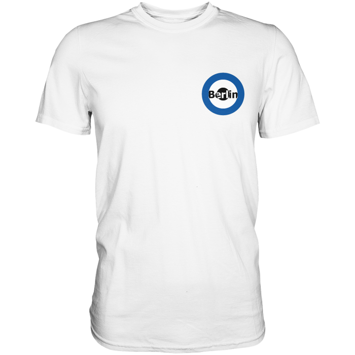 Berlin Fan T-Shirt Kokarde klein "Berlin" - Premium Shirt