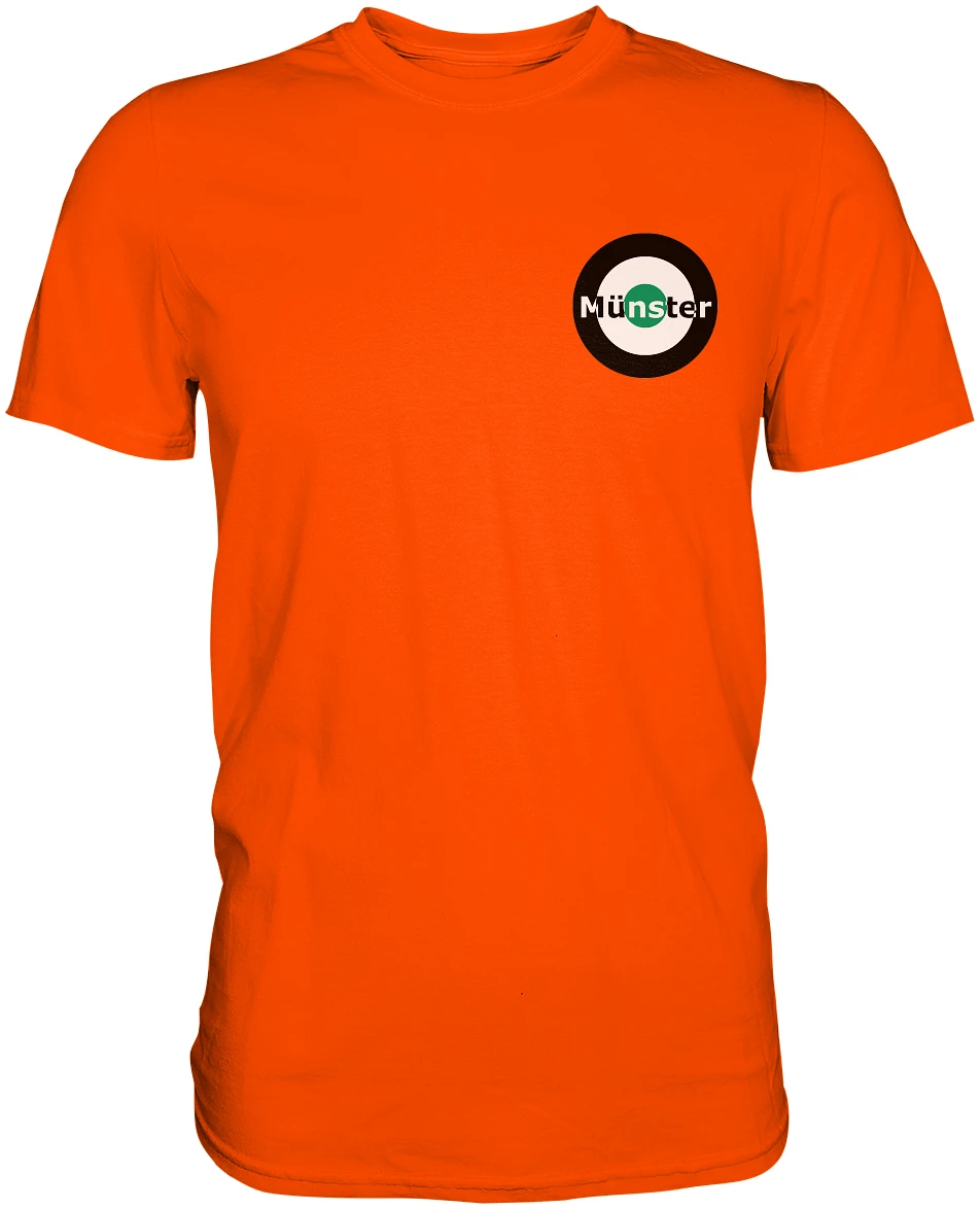 Münster Fan-T-Shirt Kokarde klein "Münster" - Premium Shirt Münster Fan-T-Shirt Kokarde klein "Münster" - Premium Shirt