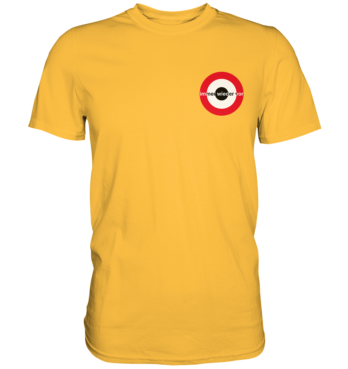 Freiburg Fan-T-Shirt Kokarde klein "immer wieder vor" - Premium Shirt Freiburg Fan-T-Shirt Kokarde klein "immer wieder vor" - Premium Shirt
