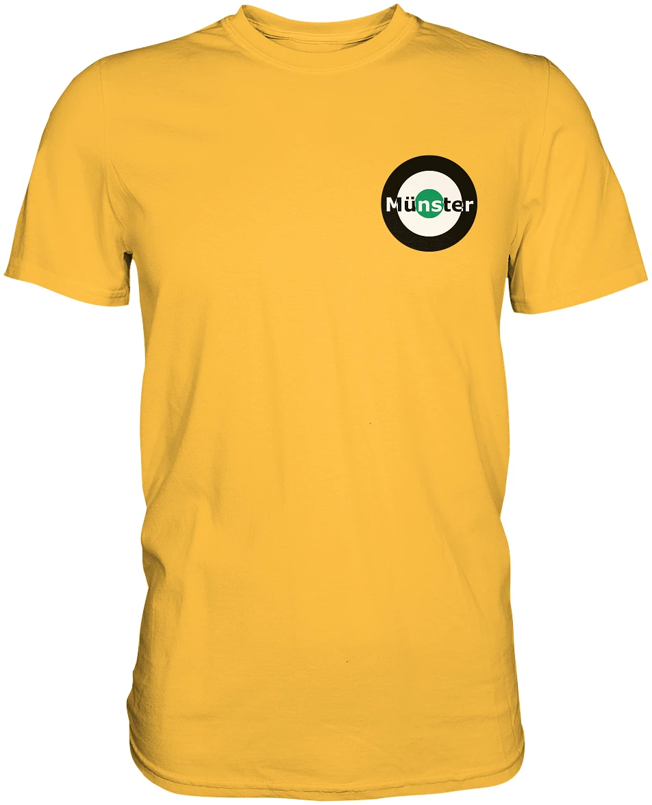 Münster Fan-T-Shirt Kokarde klein "Münster" - Premium Shirt Münster Fan-T-Shirt Kokarde klein "Münster" - Premium Shirt
