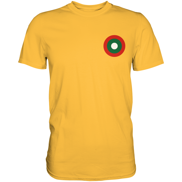 Augsburg Fan-T-Shirt Kokarde klein - Premium Shirt