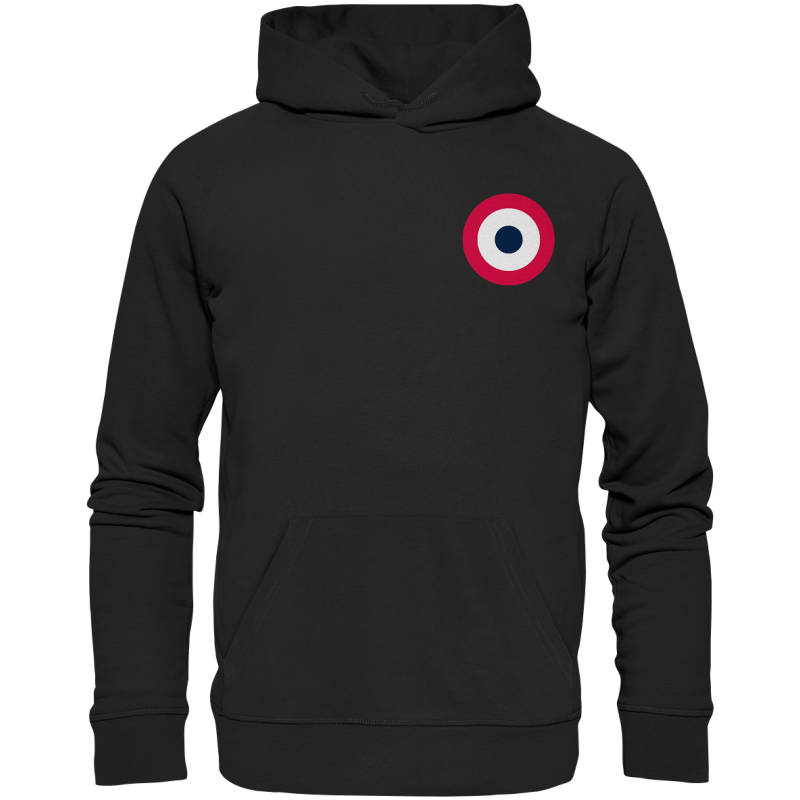 Leipzig Fan-Hoodie Kokarde klein - Premium Unisex Hoodie