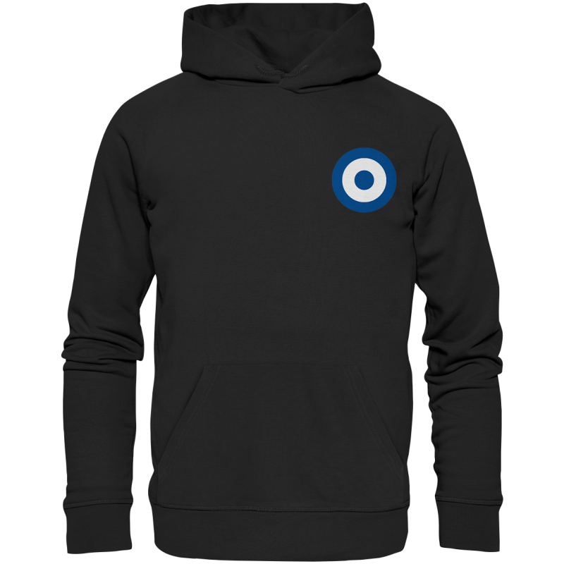 Karlsruhe Fan Hoodie Kokarde klein - Premium Unisex Hoodie