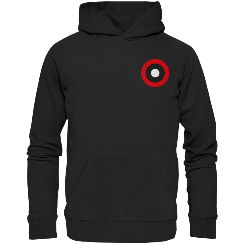 Frankfurt Fan-Hoodie Kokarde klein - Premium Unisex Hoodie
