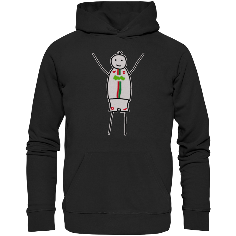 Augsburg Fan-Hoodie Strichmännchen - Premium Unisex Hoodie