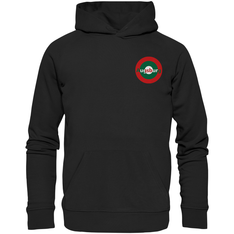 Augsburg Fan-Hoodie Kokarde klein "Augsburg" - Premium Unisex Hoodie