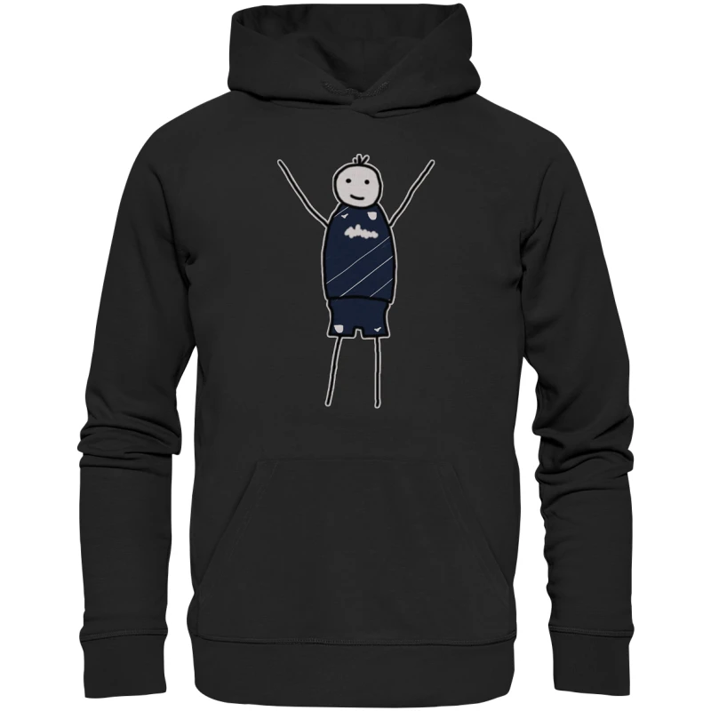 Bochum Fan Hoodie Strichmännchen - Premium Unisex Hoodie