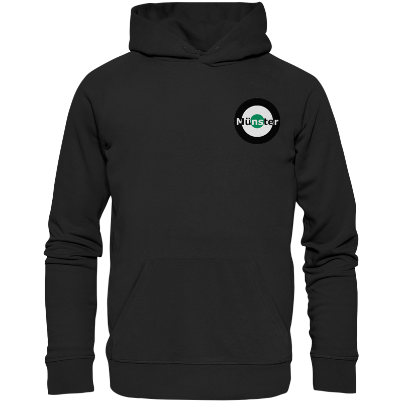 Münster Fan-Hoodie Kokarde klein "Münster" - Premium Unisex Hoodie