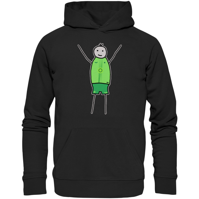 Wolfsburg Fan-Hoodie Strichmännchen - Premium Unisex Hoodie