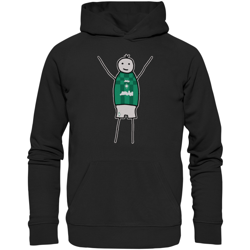 Bremen Fan-Hoodie Strichmännchen - Premium Unisex Hoodie