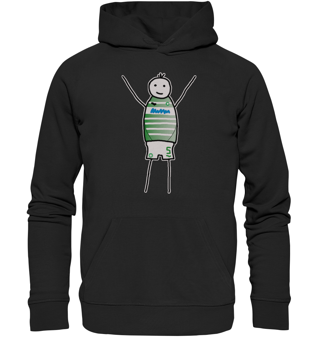 Fürth Fan-Hoodie Strichmännchen - Premium Unisex Hoodie Fürth Fan-Hoodie Strichmännchen - Premium Unisex Hoodie