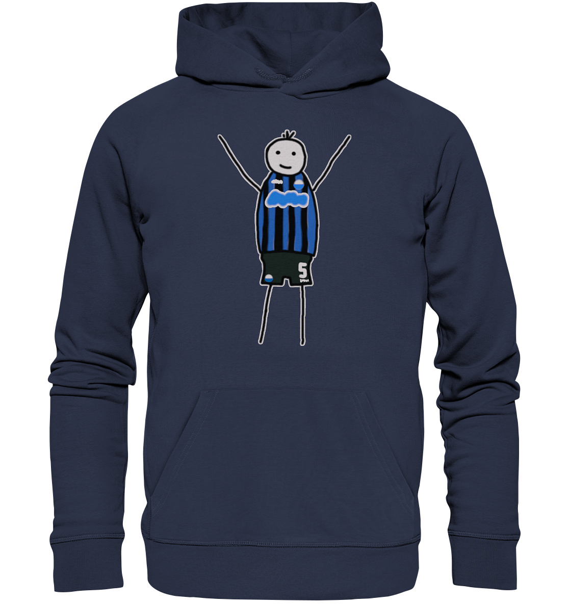 Paderborn Fan-Hoodie Strichmännchen - Premium Unisex Hoodie Paderborn Fan-Hoodie Strichmännchen - Premium Unisex Hoodie
