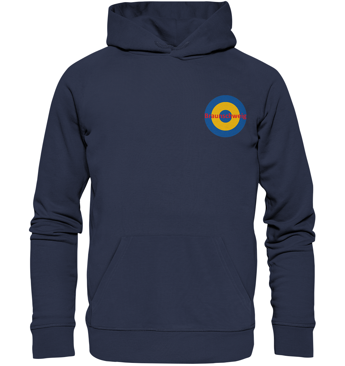 Braunschweig Fan Hoodie Kokarde klein "Braunschweig" rot - Premium Unisex Hoodie Braunschweig Fan Hoodie Kokarde klein "Braunschweig" rot - Premium Unisex Hoodie