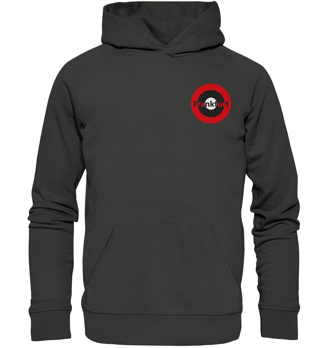Frankfurt Fan-Hoodie Kokarde klein "Frankfurt" - Premium Unisex Hoodie Frankfurt Fan-Hoodie Kokarde klein "Frankfurt" - Premium Unisex Hoodie