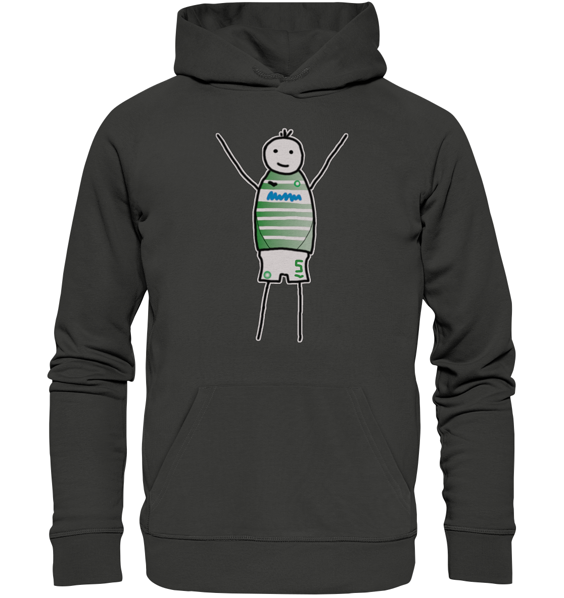 Fürth Fan-Hoodie Strichmännchen - Premium Unisex Hoodie Fürth Fan-Hoodie Strichmännchen - Premium Unisex Hoodie
