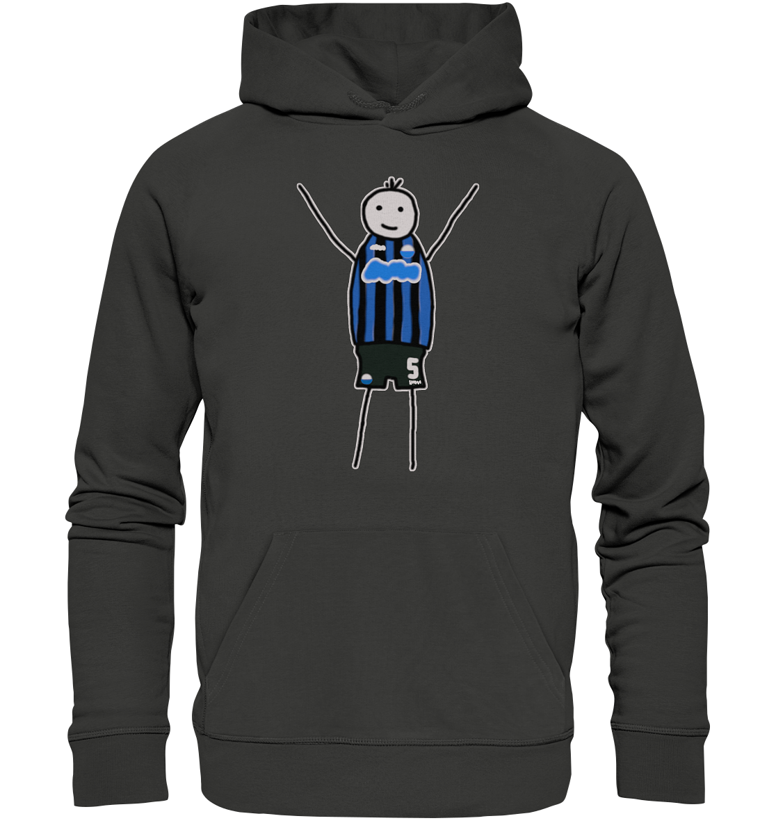 Paderborn Fan-Hoodie Strichmännchen - Premium Unisex Hoodie Paderborn Fan-Hoodie Strichmännchen - Premium Unisex Hoodie