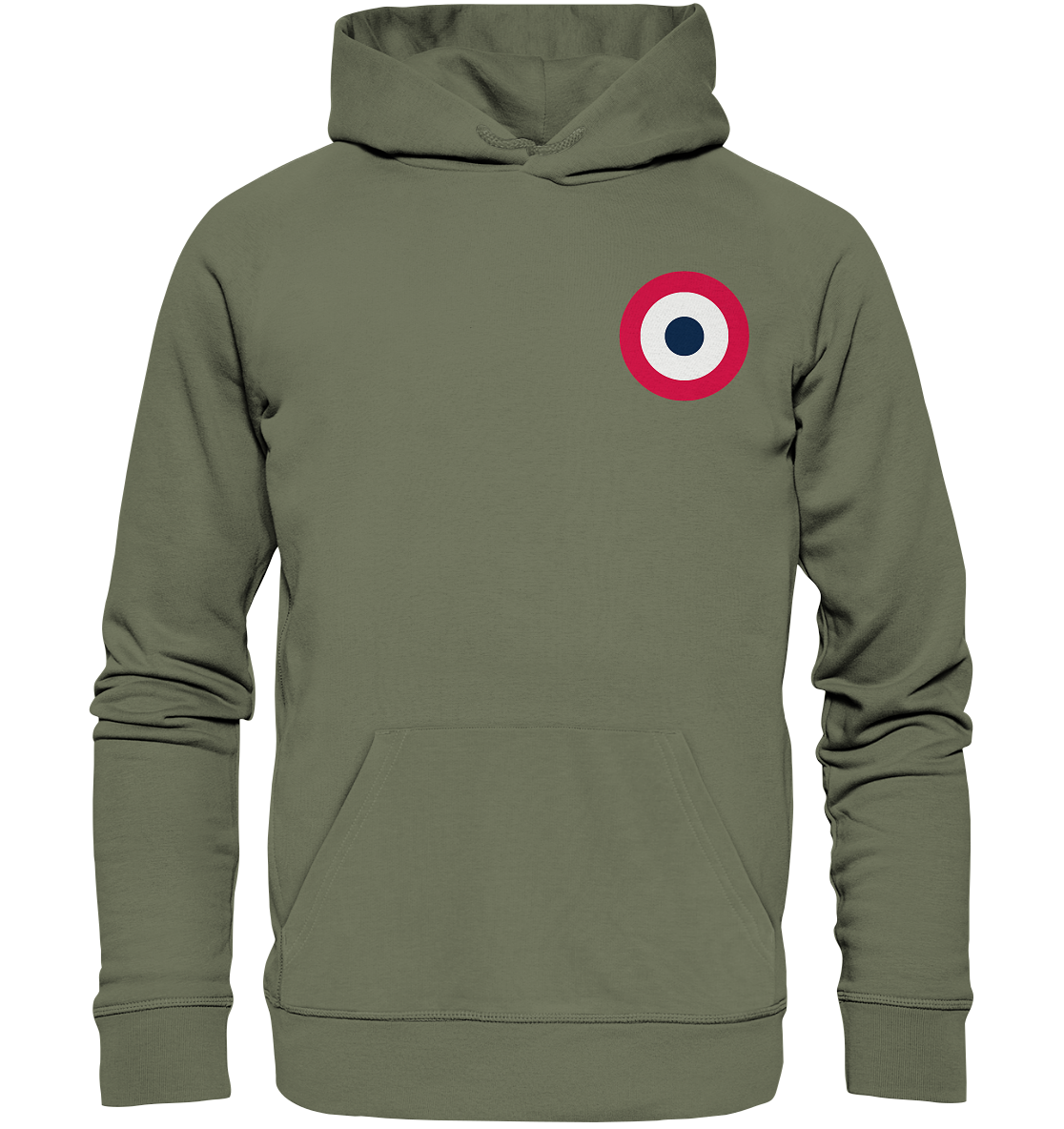Leipzig Fan-Hoodie Kokarde klein - Premium Unisex Hoodie Leipzig Fan-Hoodie Kokarde klein - Premium Unisex Hoodie
