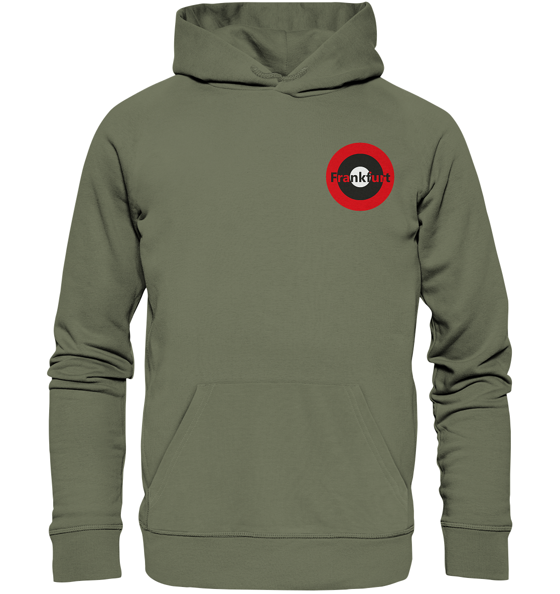 Frankfurt Fan-Hoodie Kokarde klein "Frankfurt" - Premium Unisex Hoodie Frankfurt Fan-Hoodie Kokarde klein "Frankfurt" - Premium Unisex Hoodie
