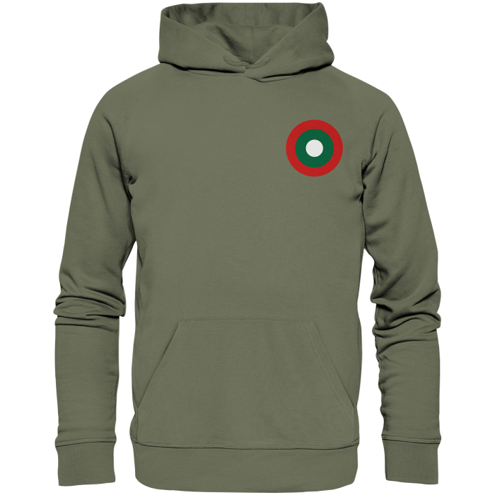Augsburg Fan-Hoodie Kokarde klein - Premium Unisex Hoodie