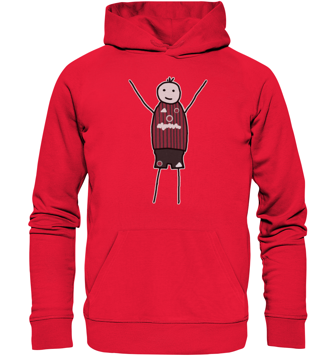 Nürnberg Fan-T-Shirt Strichmännchen - Premium Unisex Hoodie Nürnberg Fan-T-Shirt Strichmännchen - Premium Unisex Hoodie