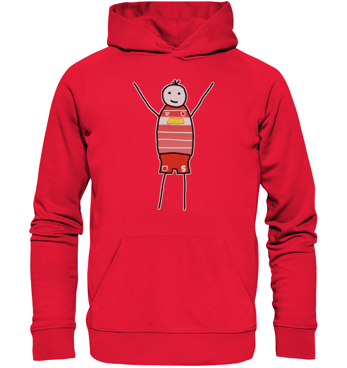 Regensburg Fan-Hoodie Strichmännchen - Premium Unisex Hoodie Regensburg Fan-Hoodie Strichmännchen - Premium Unisex Hoodie