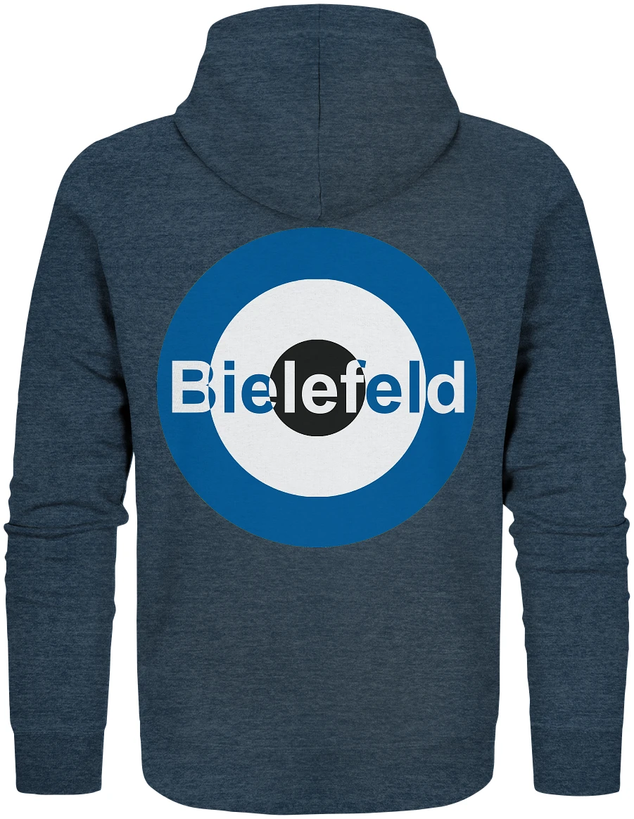 Bielefeld Fan-Zipper zweiseitiger Druck "Bielefeld" - Organic Zipper Bielefeld Fan-Zipper zweiseitiger Druck "Bielefeld" - Organic Zipper