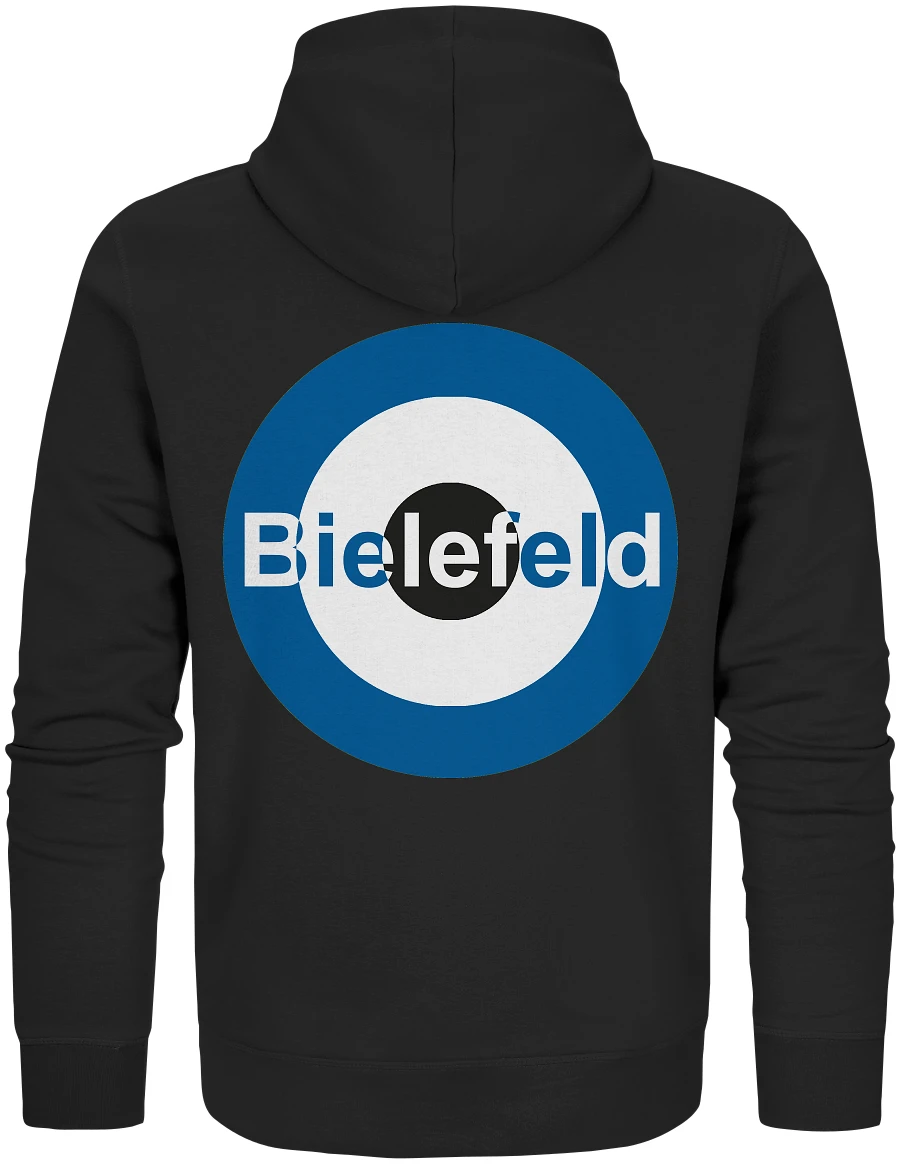 Bielefeld Fan-Zipper zweiseitiger Druck "Bielefeld" - Organic Zipper Bielefeld Fan-Zipper zweiseitiger Druck "Bielefeld" - Organic Zipper