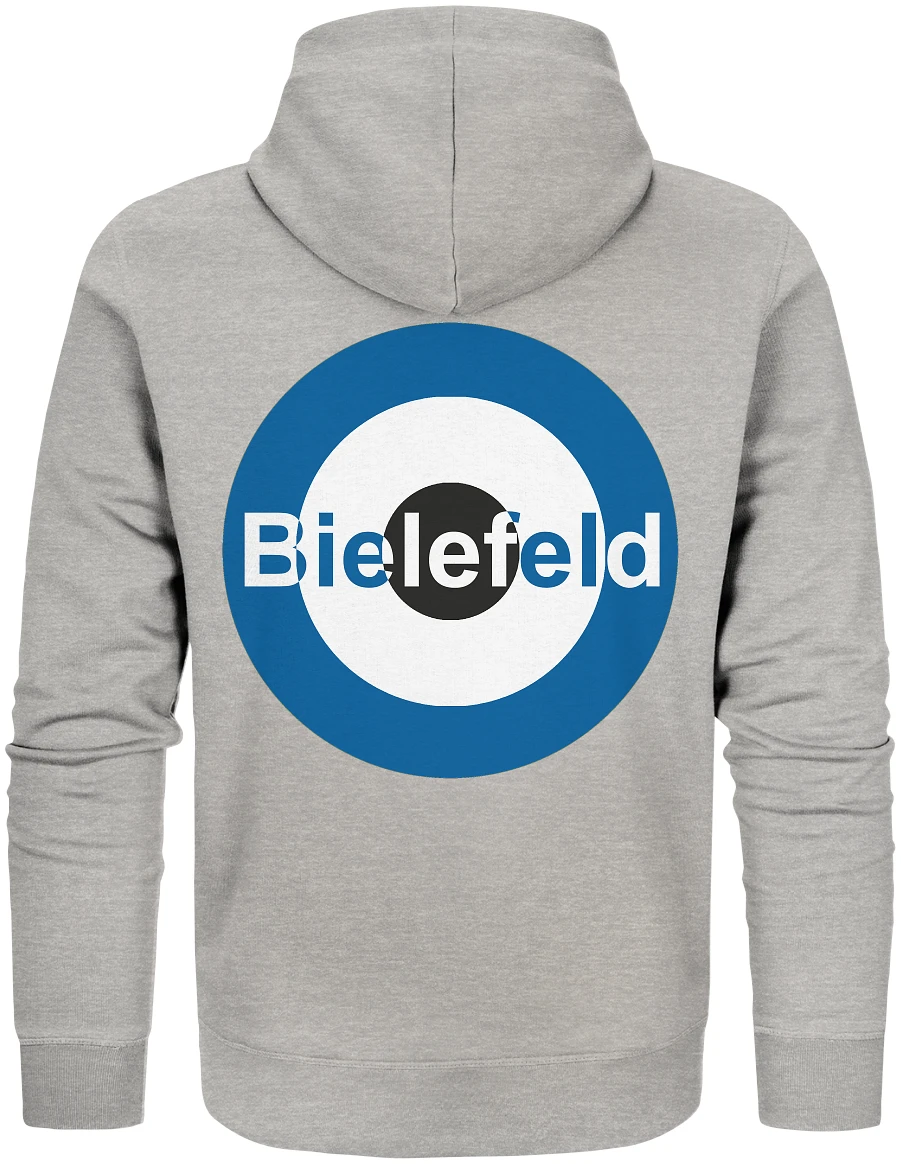 Bielefeld Fan-Zipper zweiseitiger Druck "Bielefeld" - Organic Zipper Bielefeld Fan-Zipper zweiseitiger Druck "Bielefeld" - Organic Zipper