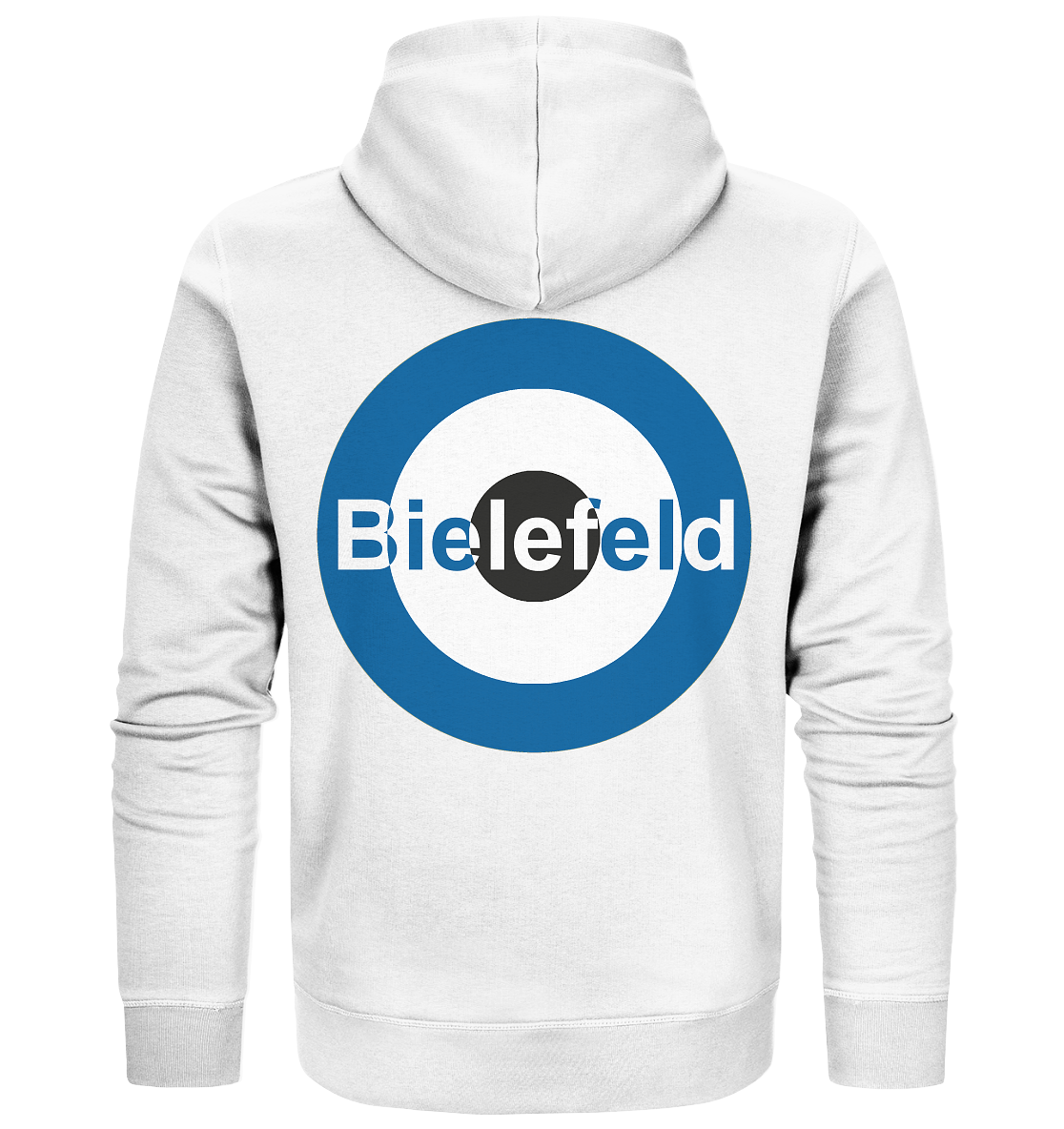 Bielefeld Fan-Zipper zweiseitiger Druck "Bielefeld" - Organic Zipper Bielefeld Fan-Zipper zweiseitiger Druck "Bielefeld" - Organic Zipper