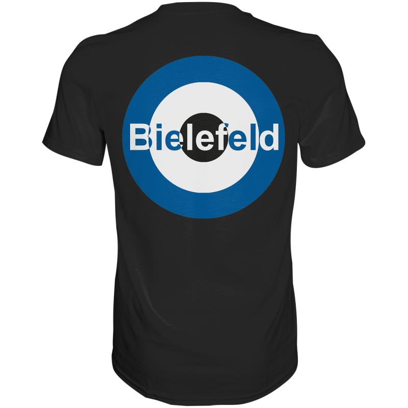 Bielefeld Fan-T-Shirt zweiseitiger Druck "Bielefeld" - Premium Shirt