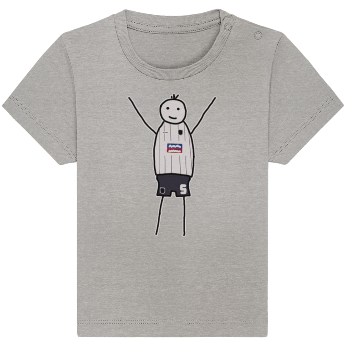 Ulm Fan T-Shirt Strichmännchen - Baby Organic Shirt