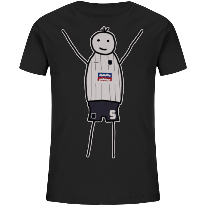 Ulm Fan T-Shirt Strichmännchen - Kids Organic Shirt