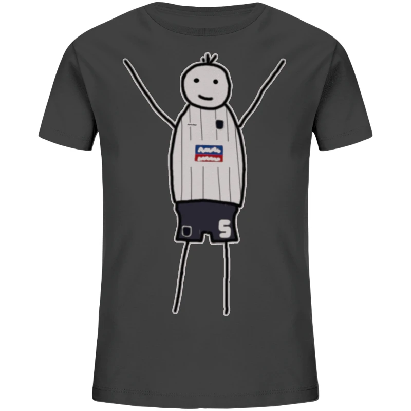 Ulm Fan T-Shirt Strichmännchen - Kids Organic Shirt