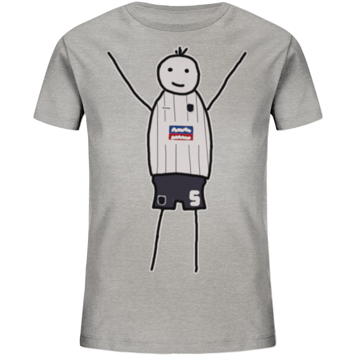 Ulm Fan T-Shirt Strichmännchen - Kids Organic Shirt