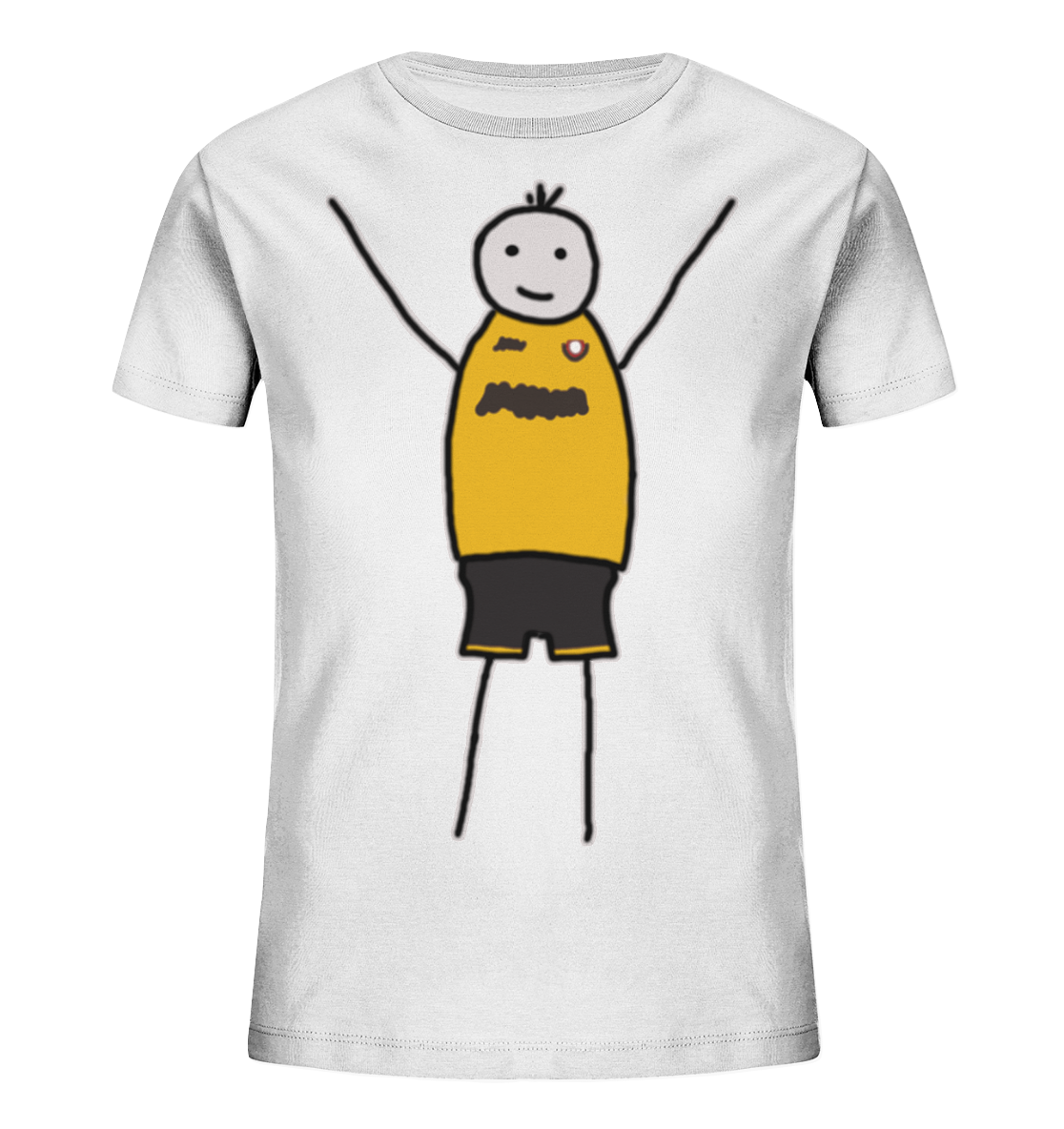 Dresden Fan-T-Shirt Strichmännchen - Kids Organic Shirt Dresden Fan-T-Shirt Strichmännchen - Kids Organic Shirt