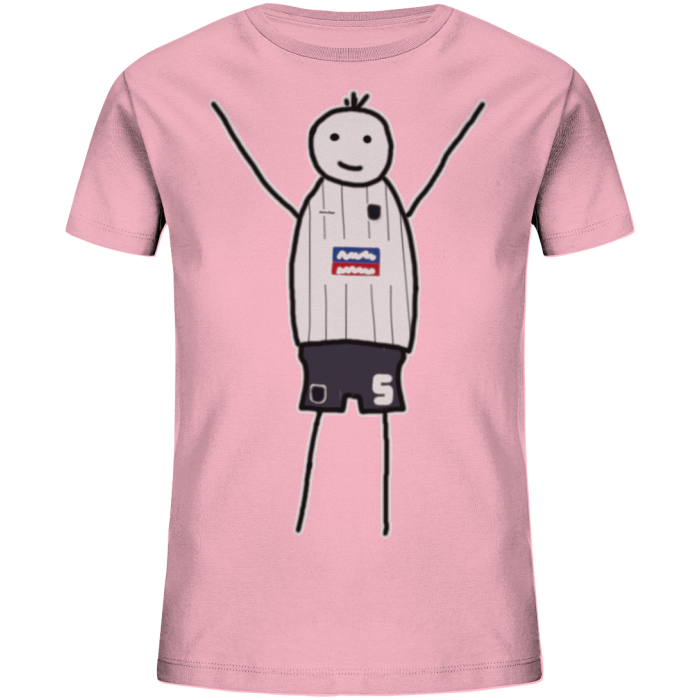Ulm Fan T-Shirt Strichmännchen - Kids Organic Shirt