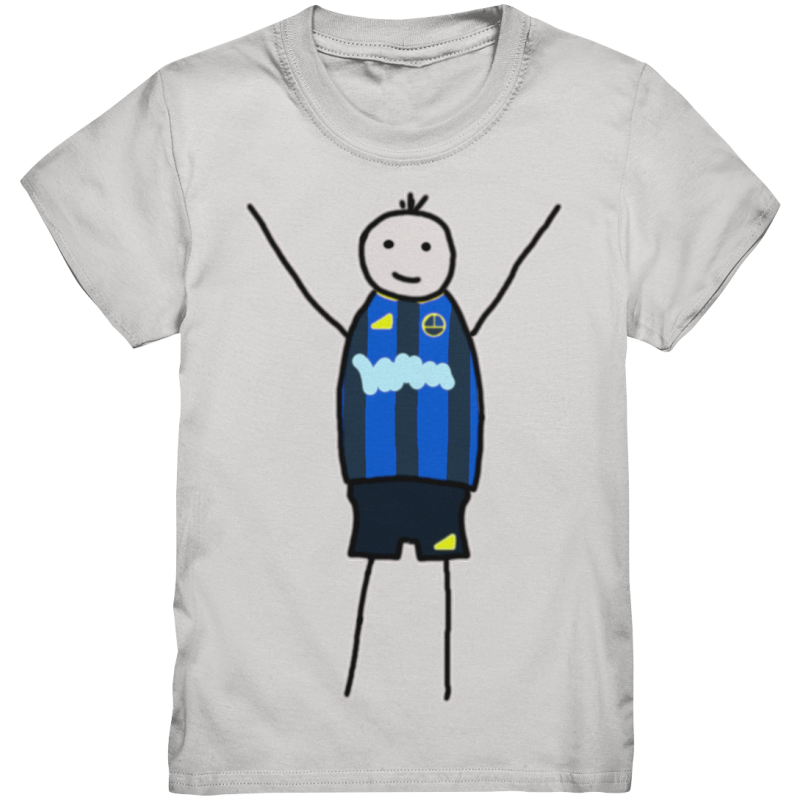 Saarbrücken Fan-T-Shirt Strichmännchen - Kids Premium Shirt