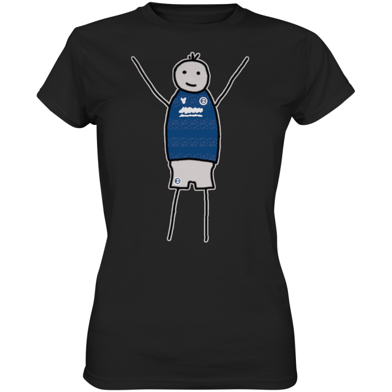 Bielefeld Fan-T-Shirt Strichmännchen - Ladies Premium Shirt