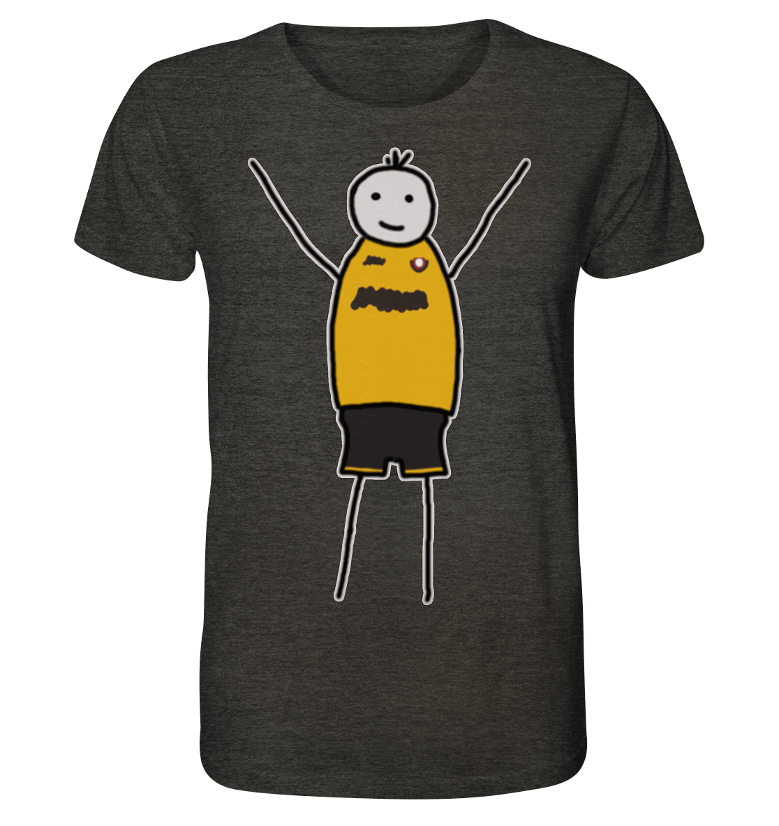 Dresden Fan-T-Shirt Strichmännchen - Organic Shirt Dresden Fan-T-Shirt Strichmännchen - Organic Shirt